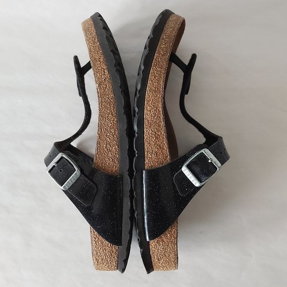 Birkenstock Women Gizeh Thong Eva Sandals Adjustable Buckle Black Comfy Slip-on - Picture 7 of 10